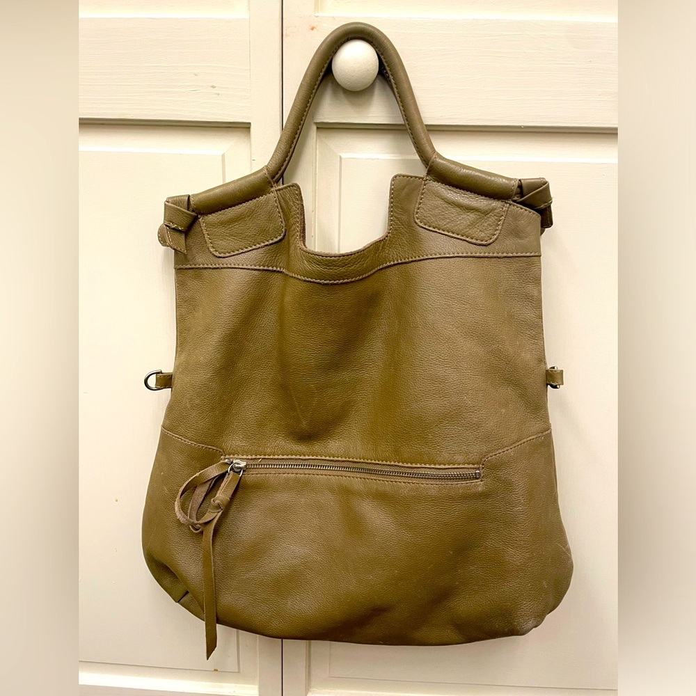 Foley & Corinna tan leather bag